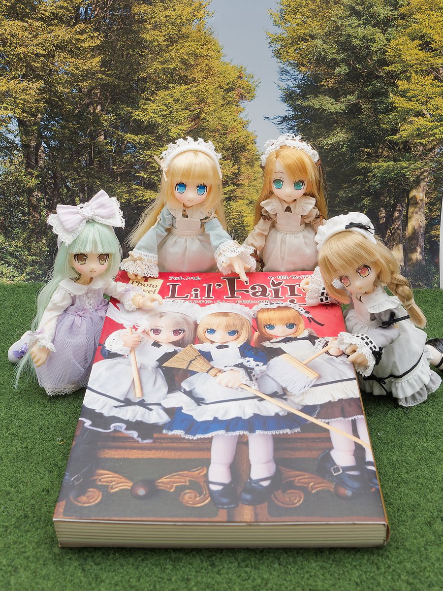 mikumikux10's tweet image. こんばんは
ブックオフで255円だったので買ってきました
リルフェアリー誕生の秘密が・・書いてありませんでした😆
#ドールオーナーさんと繋がりたい
#うちのこかわいい
#azone #アゾン #LilFairy