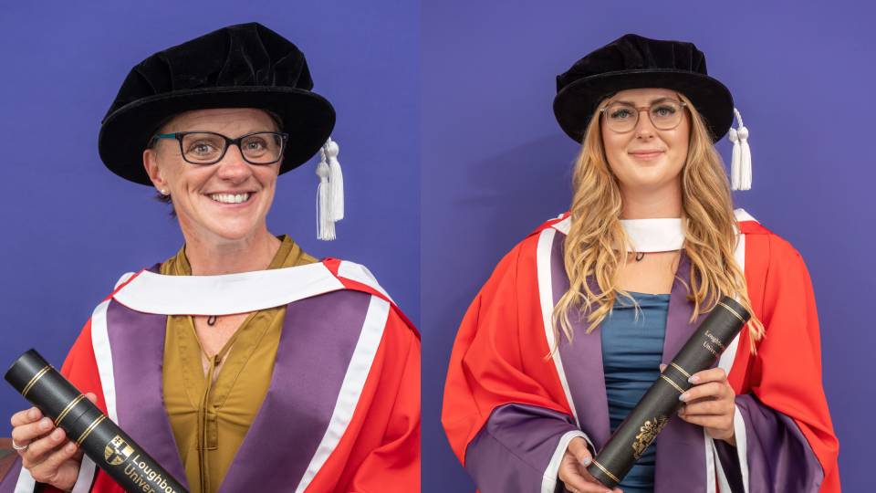 lborouniversity's tweet image. Paralympic stars @jessica_jane96 and @emwiggsy were honoured at Loughborough Unviersity last week with honorary degrees. 🎓⭐

Read more ➡️ lboro.uk/3GN4JUj