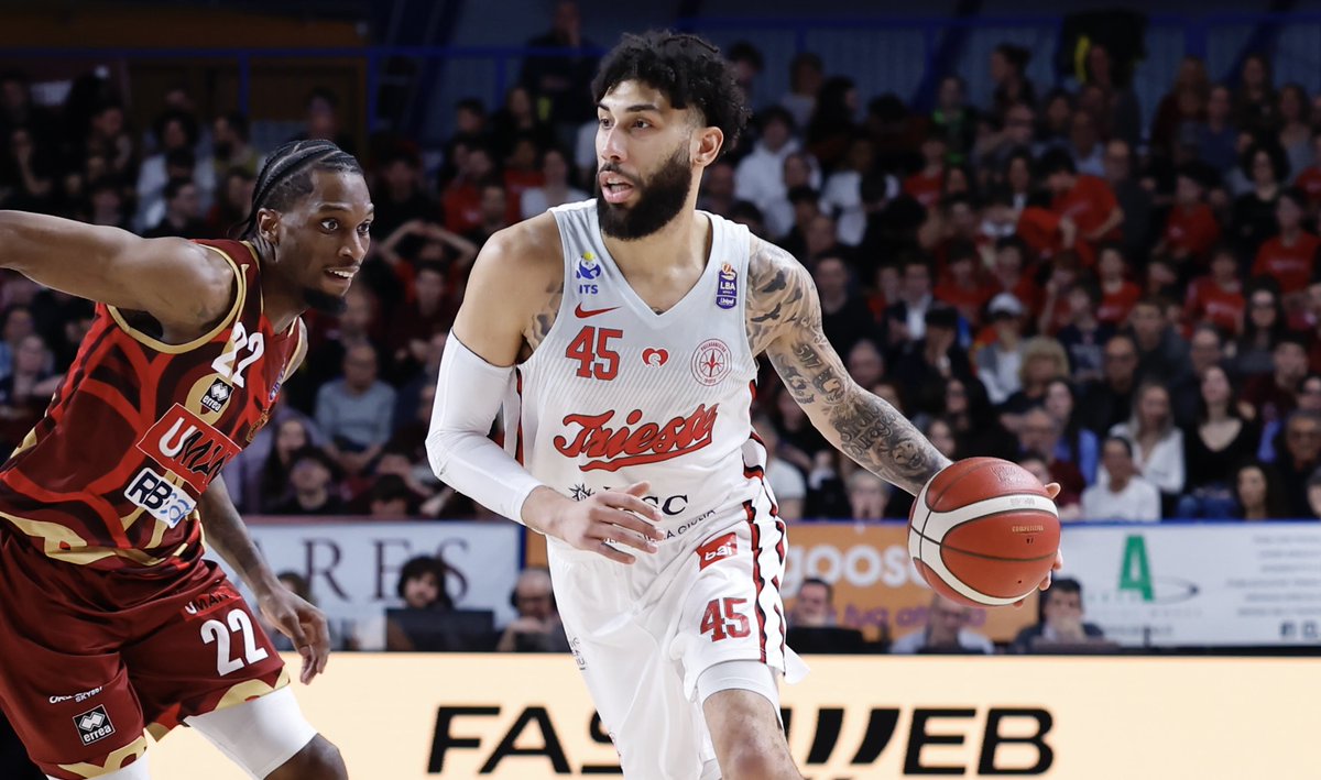 iacopodesantis's tweet image. UFFICIALE: Reyer Venezia annuncia l'accordo con Denzel Valentine. La guardia chiude il roster: arriva da una stagione con Trieste da 15.3 punti, 5.2 rimbalzi e 3.9 assist di media a partita.
@PianetaBasketIT