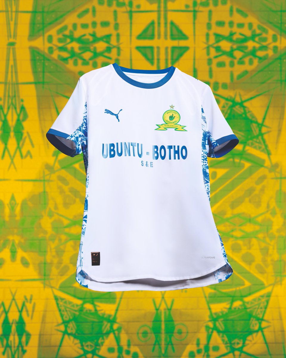 PUMASouthAfrica's tweet image. The Art of Play comes alive with the NEW @Masandawana 2025/26 Home &amp;amp; Away Kit.
Dropping 7 August.
#Sundowns #SundownsLadies #PUMAxSundowns #TheArtOfPlay