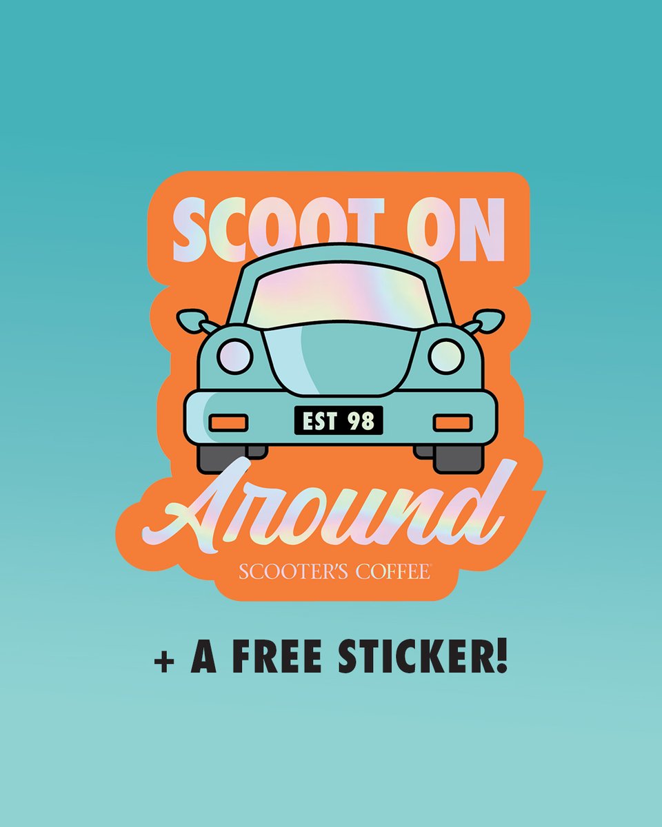scooterscoffee's tweet image. it’s national drive-thru day, besties 🚗💕 Scoot on Around and get $2 off any Caramelicious® drink (yes, even crème cold brew 👀) + a sticker* ✨🧡
*Offer valid 7.24.25 only when you scan or pay with the Scooter's Coffee mobile app. Stickers available while supplies lasts.…