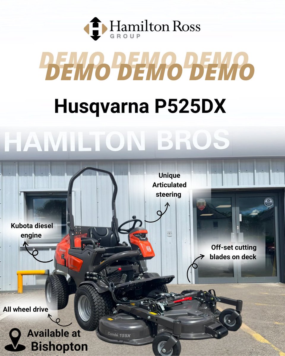 🚜 Demo the Power: Husqvarna P 525DX Now Available!

Experience precision mowing with the Husqvarna P 525DX! This powerhouse is built to perform in the toughest conditions.

Contact your local sales rep for demo availability and in-stock machines! ☎️
