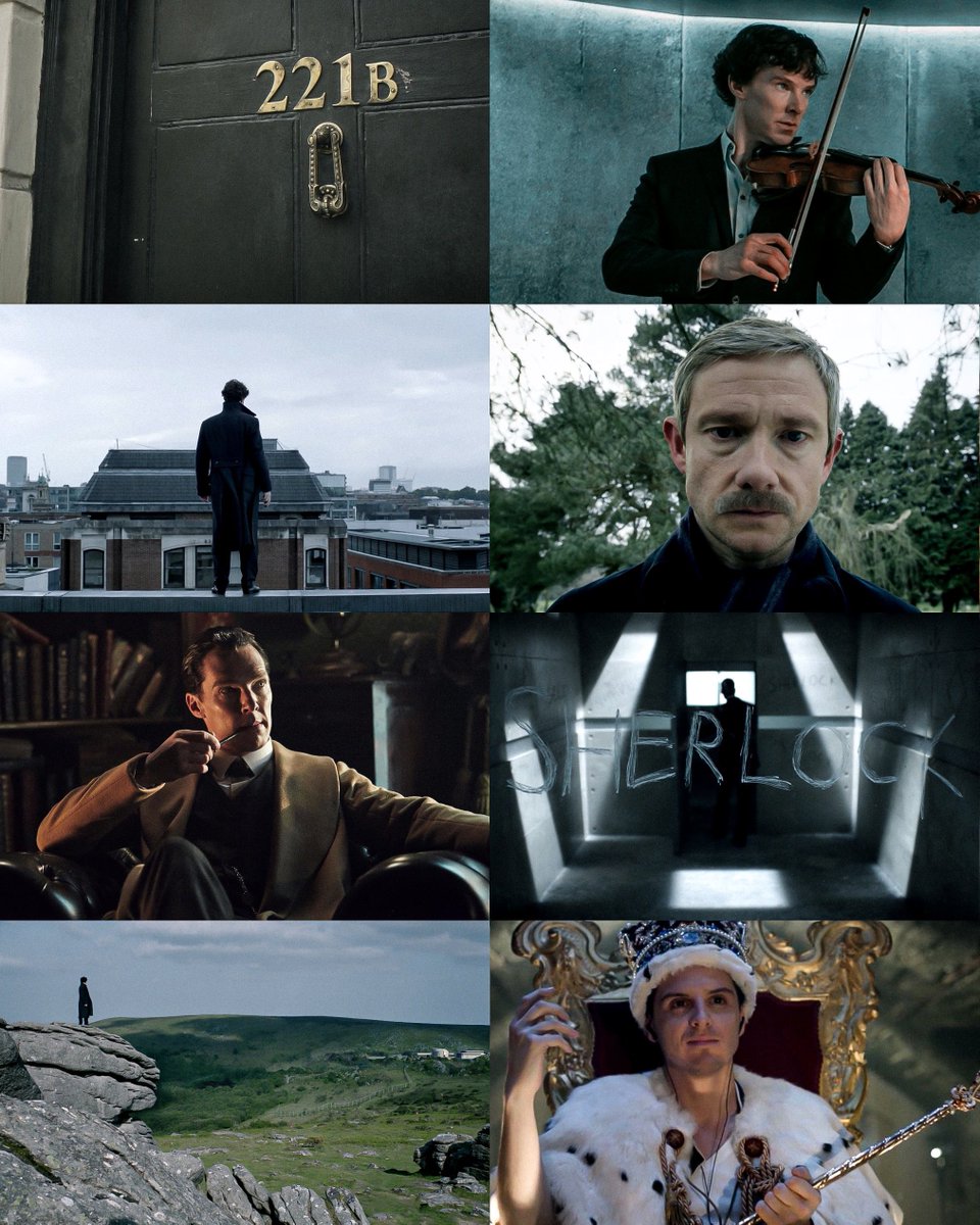 #Sherlock starring Benedict Cumberbatch, Martin Freeman and Andrew Scott premiered 15 years ago today. 🔍