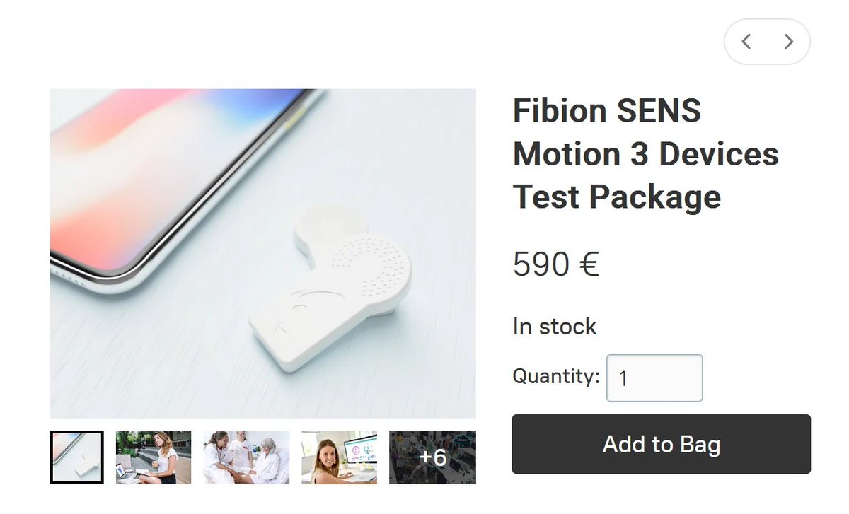 Introductory pricing to experience our system first hand

Test Fibion SENS - we are sure you will like it.