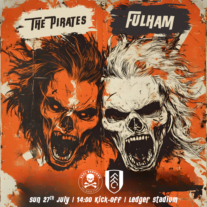 RBFCWomen's tweet photo. 𝗥𝗲𝗮𝗹 𝗕𝗲𝗱𝗳𝗼𝗿𝗱 𝘃 𝗙𝘂𝗹𝗵𝗮𝗺 🏴‍☠️

We’re back on home turf for the first time in pre-season as we take on Fulham in what promises to be a thrilling battle.

Match details ⤵️