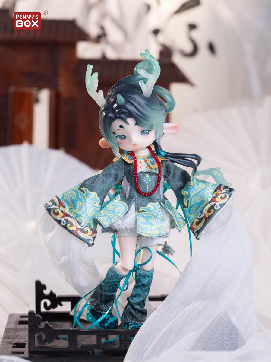 hermeow_shop's tweet image. 📢👻単品ドール新作PICK UP追加情報👻📢
先日ご紹介したPENNY'S BOX「LULUYA(ルルア):交響詩」の色違い単品ドール「僵姜酱(ジャンジャンジャン)」は同社の他シリーズのパーツと自由に組み合わせ可能です。
今回一緒にご紹介のは、同じく中華風デザインの「ANTU:丹青」!💚…