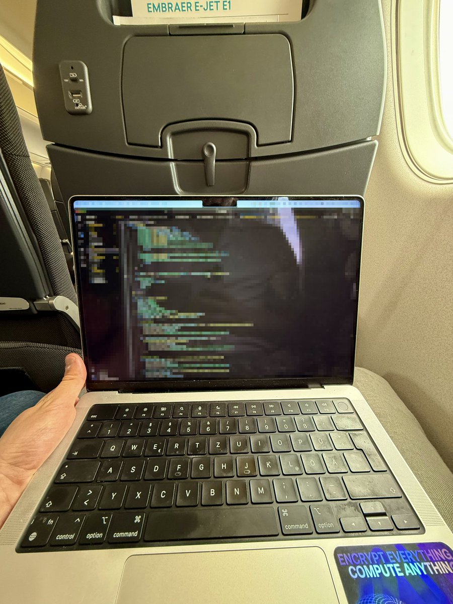 Sometimes I don’t post as much on X.

That usually means that I’m working even more heads down than usually on <encrypting> the world.

just fyi, gMPC☂️