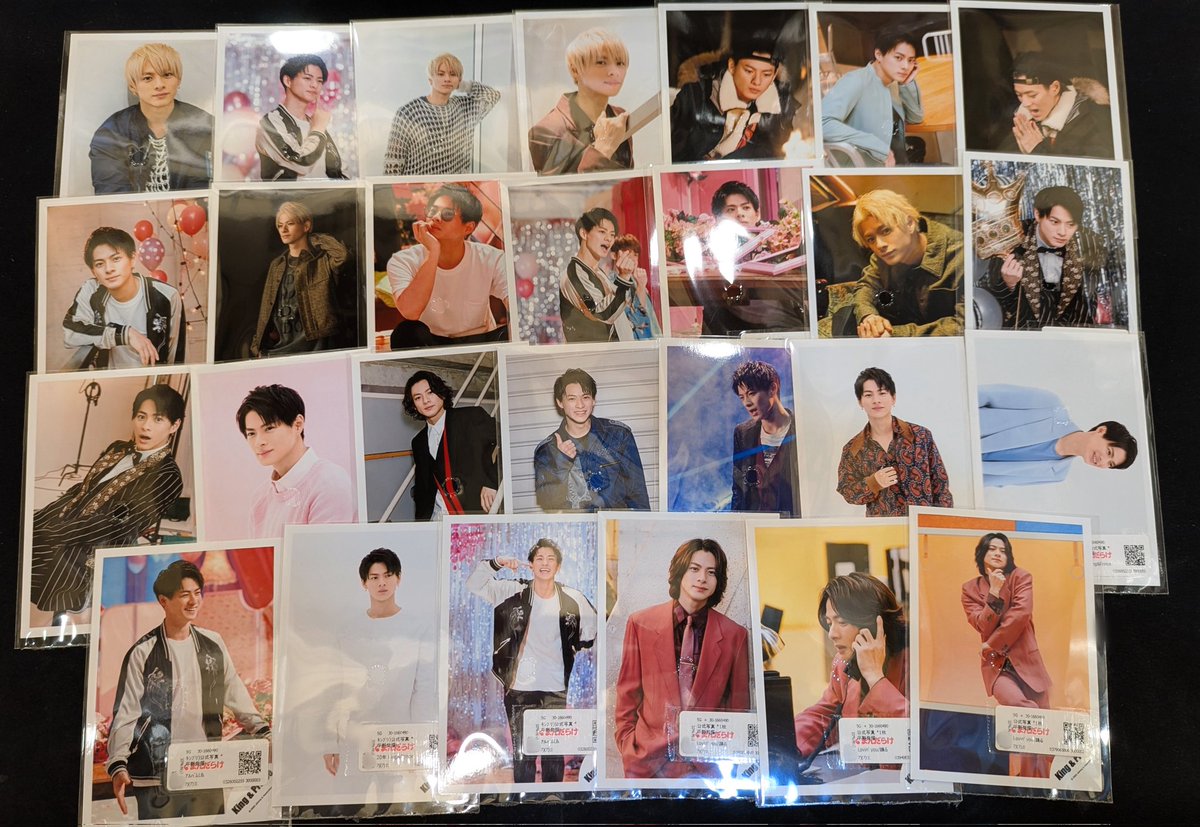 ⭐️入荷情報⭐️

平野紫耀くんのお写真入荷しました🙂‍↕️🙌🏻🎶

いろんな紫耀君がいます😼お写真以外にもまだまだございます🙂‍↕️

通販🆙しました🎉徐々に追加されていきますのでチェックチェック🌝👍🏻

order.mandarake.co.jp/order/listPage…