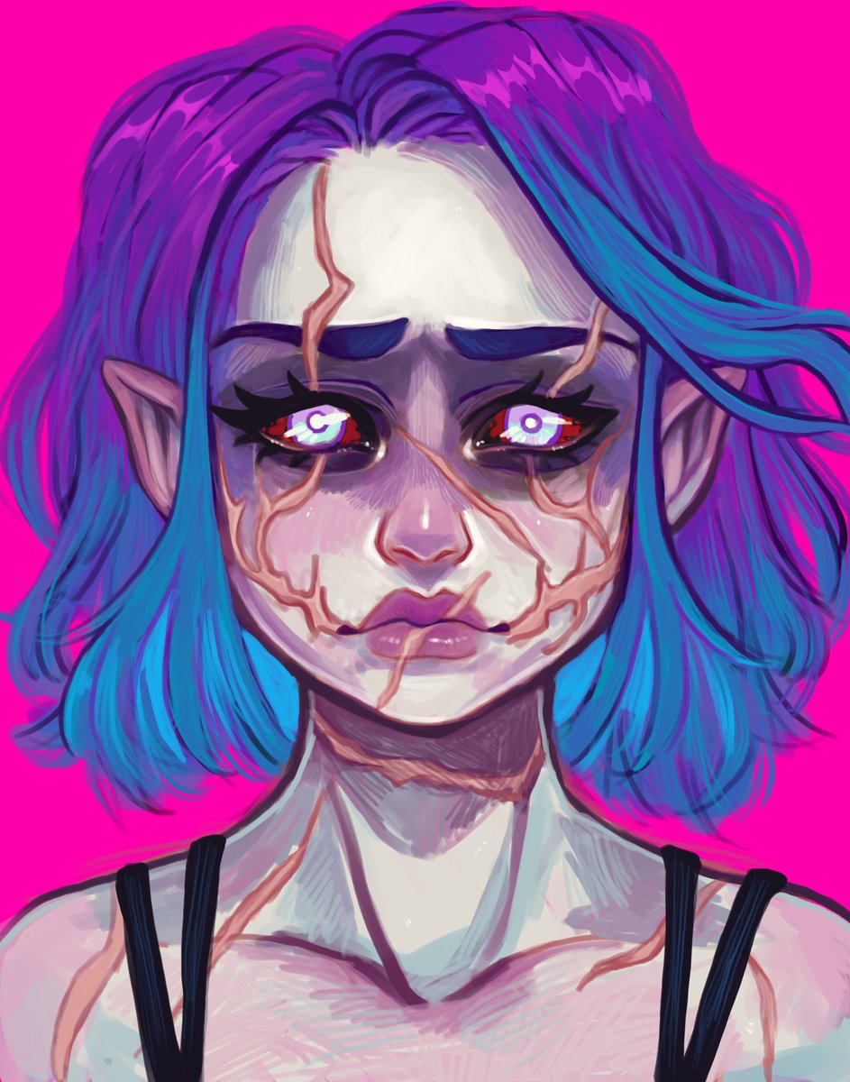 FaeWitchDays's tweet image. I have an idea for a Way of Mercy monk who wears a plague dr mask and underneath her face is all messed up from scars.

I want her to have long needles she can mess with people’s nerves and whatnot.

#dnd