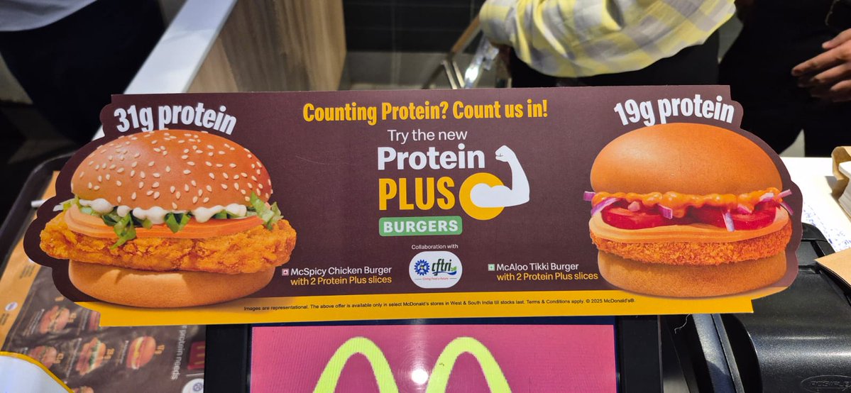csircftri's tweet image. Collaborative Product of @csircftri & @mcdonaldsindia, "Protein Plus Slice" was launched in presence of Shri Yogesh Kadam, Hon’ble Minister of State, FDA, Govt. of Maharashtra; Mr.Akshay Jatia, CEO of Westlife & Dr.Sridevi A Singh, Director, @csircftri
@CSIR_IND
@DrNKalaiselvi