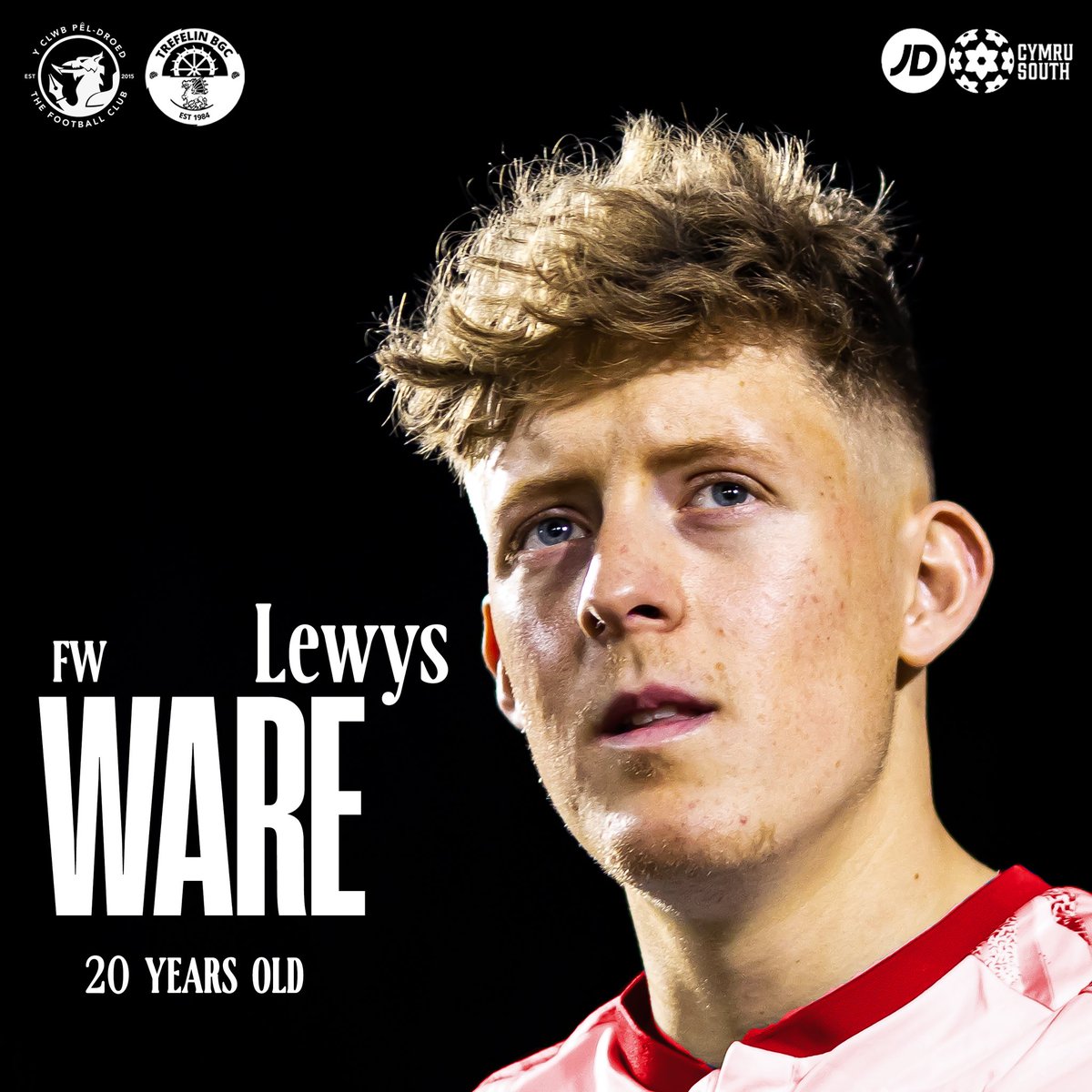 YClwbPelDroed's tweet image. Welsh football is full of talented young players ⚡️
Take a look at our Ones To Watch in the #JDCymruSouth this season 👀
Ben Haines (@CPDLidoAfan)
Harvey Selway (@PontyUnitedM)
Lewys Ware (@trefelinbgc)
Noah Osborne (@CarmarthenAFC)