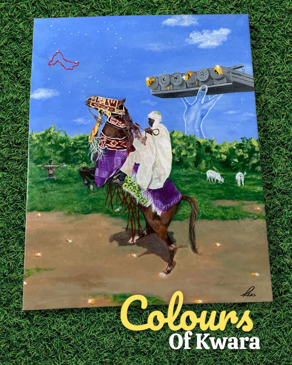 RICKSDAGREAT's tweet image. Art isn’t just what you see—it’s what it says.
This new piece tells a layered story. #ContemporaryArt #NigerianCreatives #MadeInNigeria