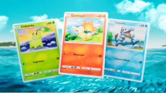 PokemonTCGPinfo's tweet image. Cyndaquill , Totodile y Chikorita 🧡