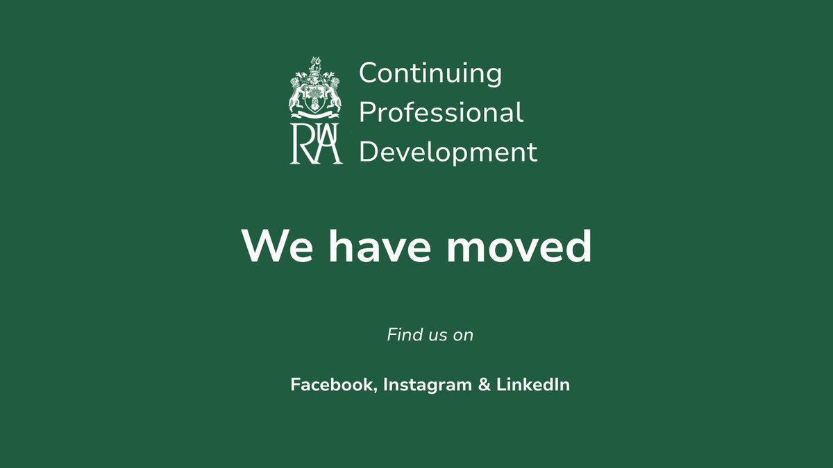 CPD at the RAU tweet media