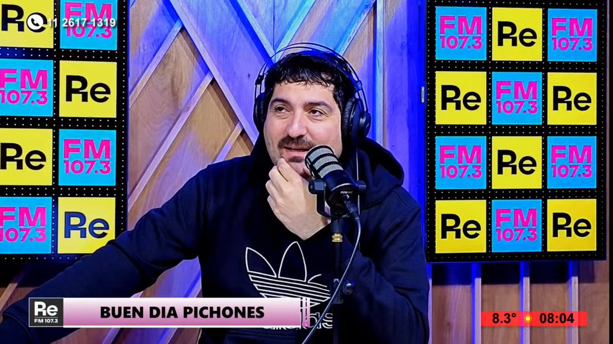 Re (@refm1073) on Twitter photo Volvió <a href="/LautaroMaislin/">Lautaro Maislin</a>!
Que hace <a href="/milcosas1073/">Mil Cosas a la Vez 107.3</a> hasta las 9hs 📻
Vení al vivo:
youtube.com/live/Ozqo5WQwv… Volvió <a href="/LautaroMaislin/">Lautaro Maislin</a>!
Que hace <a href="/milcosas1073/">Mil Cosas a la Vez 107.3</a> hasta las 9hs 📻
Vení al vivo:
youtube.com/live/Ozqo5WQwv…