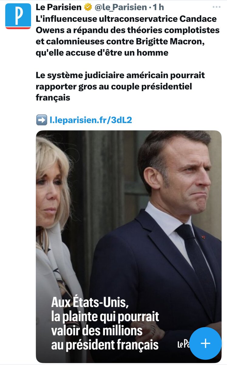 ibalkany's tweet image. Ouuuuuf...👏
Enfin, quelque chose d'utile pour la France...🇫🇷
On va pouvoir avoir un #budget2026 en équilibre !🥳🤣
#CandaceOwens #Owens #BrigitteMacron #Macron