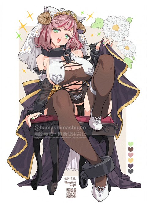 skebご依頼ありがとうございました❣️
FANBOX&Xfolioに大きめの綺麗な画像と顔差分アップしました🫶

#commission #skeb #vtuber #イラスト #illust #art 