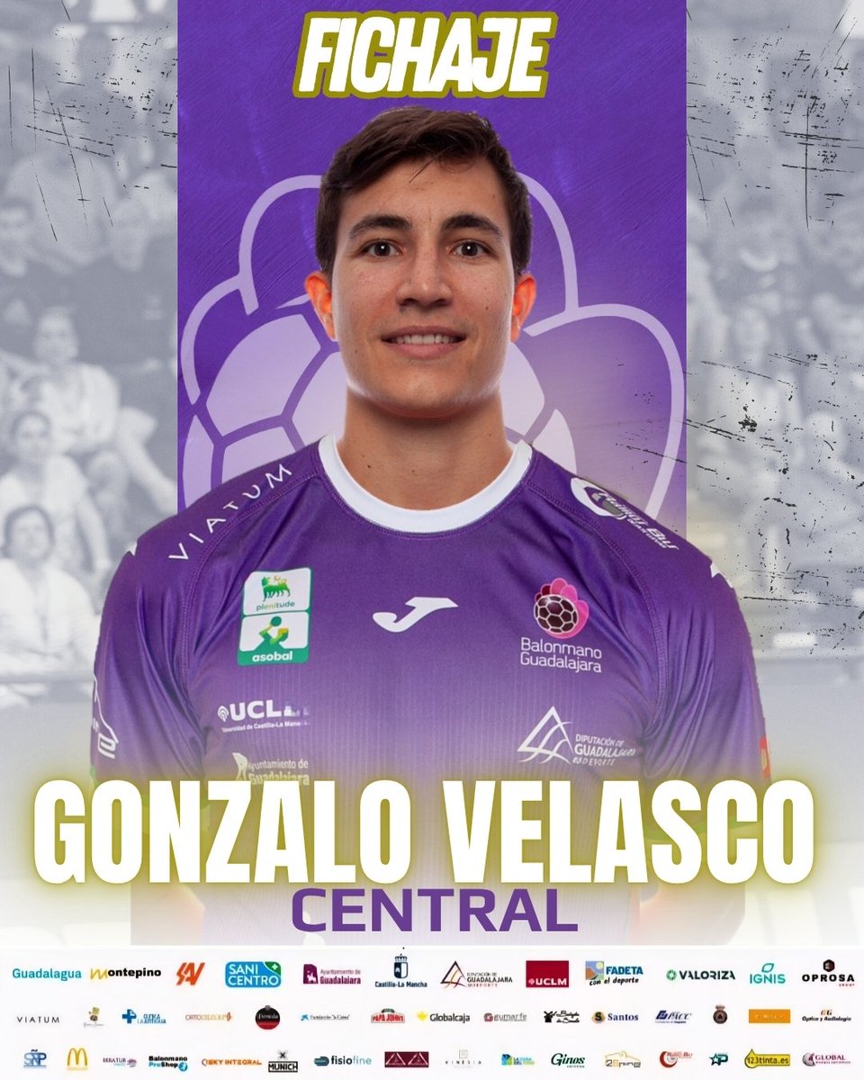 IMPULSE Balonmano Guadalajara (@bmguadalajara) on Twitter photo 🔥 FICHAJE 🔥
Gonzalo Velasco <a href="/gonzavelasco/">Gonzalo Velasco</a> se une al IMPULSE BM Guadalajara para la temporada 25/26.
🟣 Central madrileño de 31 años, que estamos presentando en rueda de prensa y con el que cerramos plantilla
Bienvenido Gonzalo! 💜
Muy pronto, toda la info en nuestra web🖱 🔥 FICHAJE 🔥
Gonzalo Velasco <a href="/gonzavelasco/">Gonzalo Velasco</a> se une al IMPULSE BM Guadalajara para la temporada 25/26.
🟣 Central madrileño de 31 años, que estamos presentando en rueda de prensa y con el que cerramos plantilla
Bienvenido Gonzalo! 💜
Muy pronto, toda la info en nuestra web🖱