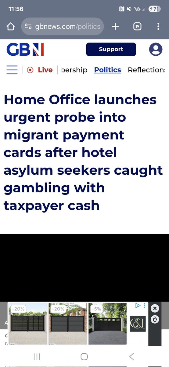 LouiseJB24's tweet photo. @10DowningStreet What an absolute joke this country has become. NHS staff have to rely on food banks but fresh off a boat you can gamble tax payers money!! Shame on the government and do gooders who have systematically destroyed our country. https://t.co/9gdnS3Dq7U