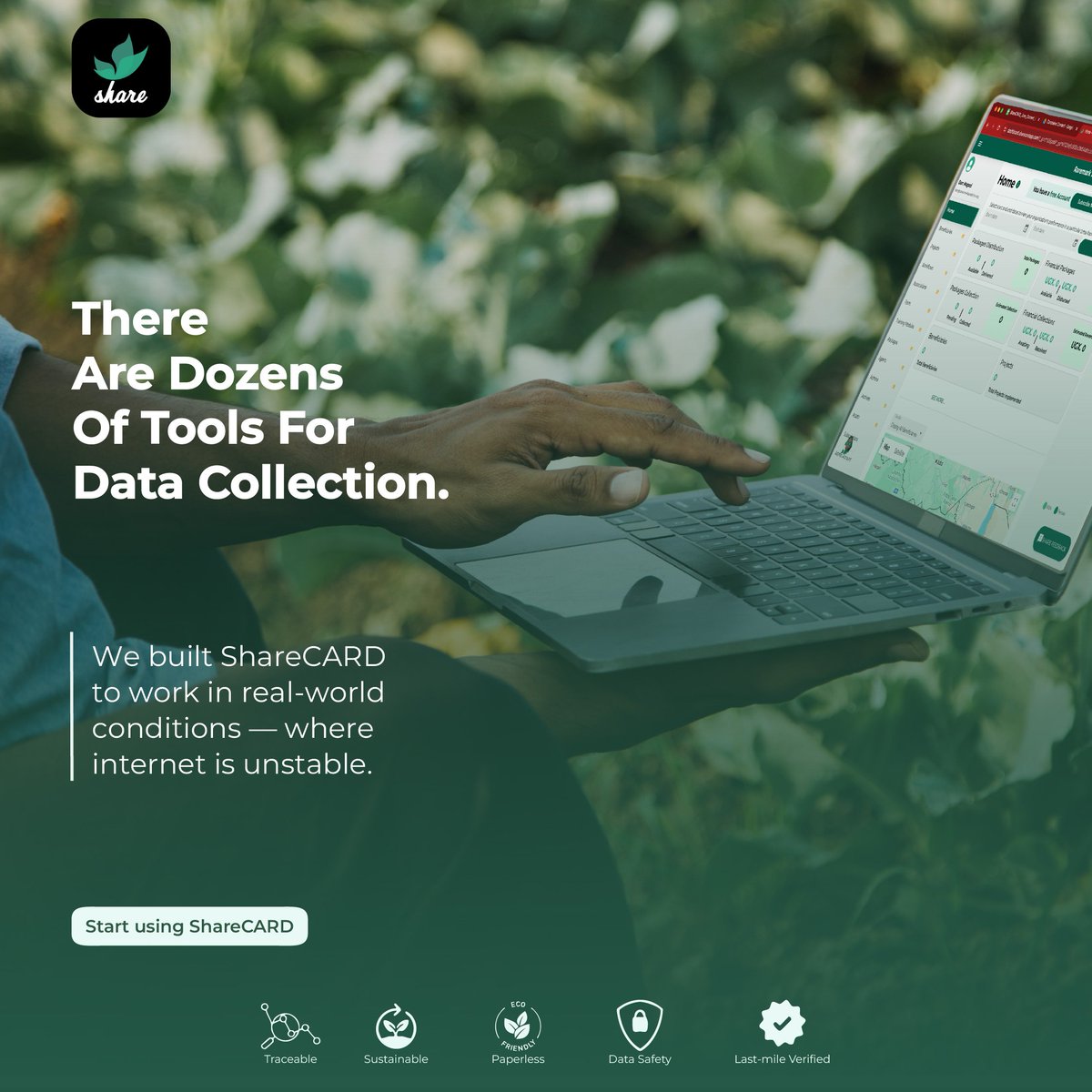sharecard_app's tweet image. teams are stretched, and impact must be proven to survive.

Book a demo to see it in action. calendar.app.google/U3DfTFcVyBdLNr…
#BuiltForTheField #LastMileTech #AfricanInnovation #OfflineFirst #DataForImpact #TechThatWorks #ShareCARD #DigitalSolutions #MELTools #RealTimeData