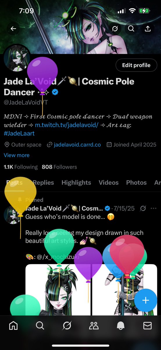 JadeLaVoidVT's tweet image. ITS MY DAAAAAAAYYY