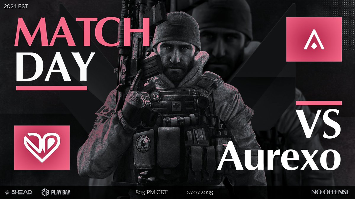 ⚪️MATCHDAY <a href="/ControllerCup/">Elite Controller League</a> Woche 3⚪️

Zum Abschluss dieser Woche wollen wir den Sieg gerne mitnehmen für die kommende Woche.🙌

🆚 <a href="/auraurexo/">Aurexo</a> 
⏲️ 20:15 Uhr

Das Match treten die Jungs wie folgt an:
🎮 <a href="/Holzrusse999/">Russe999</a> 
🎮 <a href="/xPryzeZz/">xPryzeZz | NOF</a> 
🎮 <a href="/CoDaftKODAK/">CoDaft</a> 
🎮 <a href="/FreddyJii/">Freddy</a> 
🎮 <a href="/hxafiTTV/">hxafi</a>
