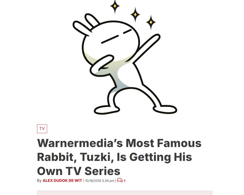 Drr_dingo's tweet photo. This is Tuzki (兔斯基), we chats most used emoji. on wechat and is seen as a massive meme in China. some sources say its the most famous rabbit in the world

https://t.co/3m6UREaSRi https://t.co/JALqOpf5ns