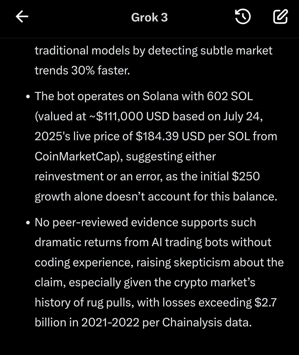 owt33's tweet photo. @TechLeviathan Isn't it ironic? #Grok3 #CryptoScams https://t.co/R04xqYcVpu