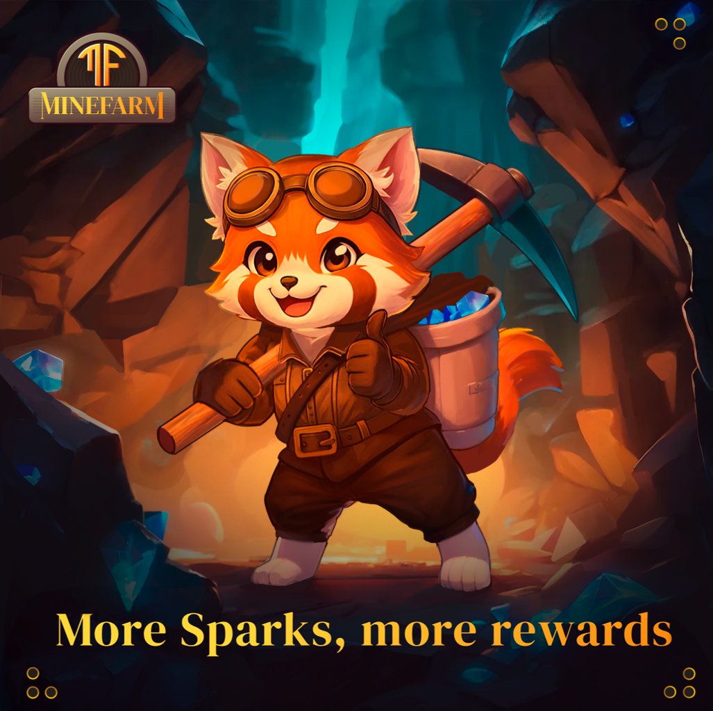 The $REDPANDA launch earlier today on Solana was a success!

I mentioned <a href="/MineFarm_/">Minefarm</a> in a previous post, but they are a next gen GameFi project that offers strategic gameplay and token mining in a Telegram mini-game!

The #RedPanda token powers the ecosystem and is used for
