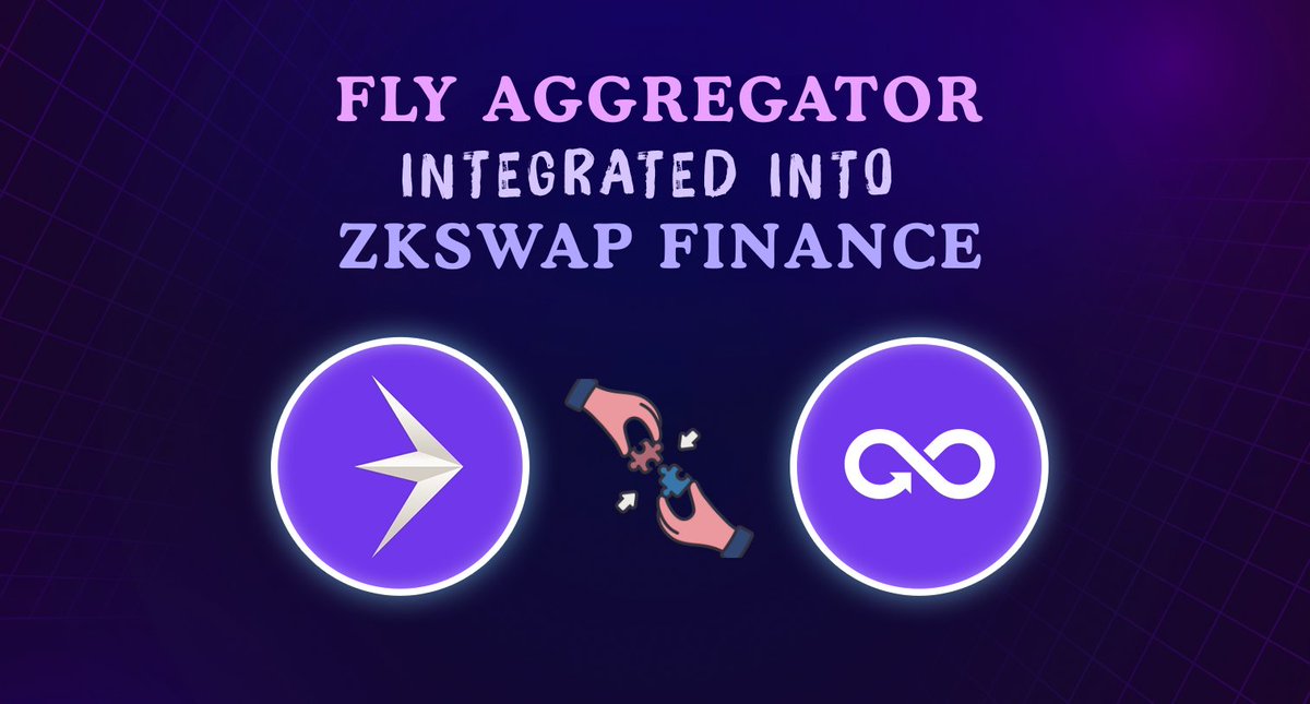 zkSwap_finance's tweet image. 🛸 Fly Aggregator is now integrated into our Swap Engine on both Sonic &amp;amp; ZKsync!

💨 Enjoy faster, more efficient, &amp;amp; great swap price, powered by the Fly advanced routing engine.

🙏 Thank you, @flytrade_, for the great support.
👉 Try now: zkswap.finance

#Dex #Partner