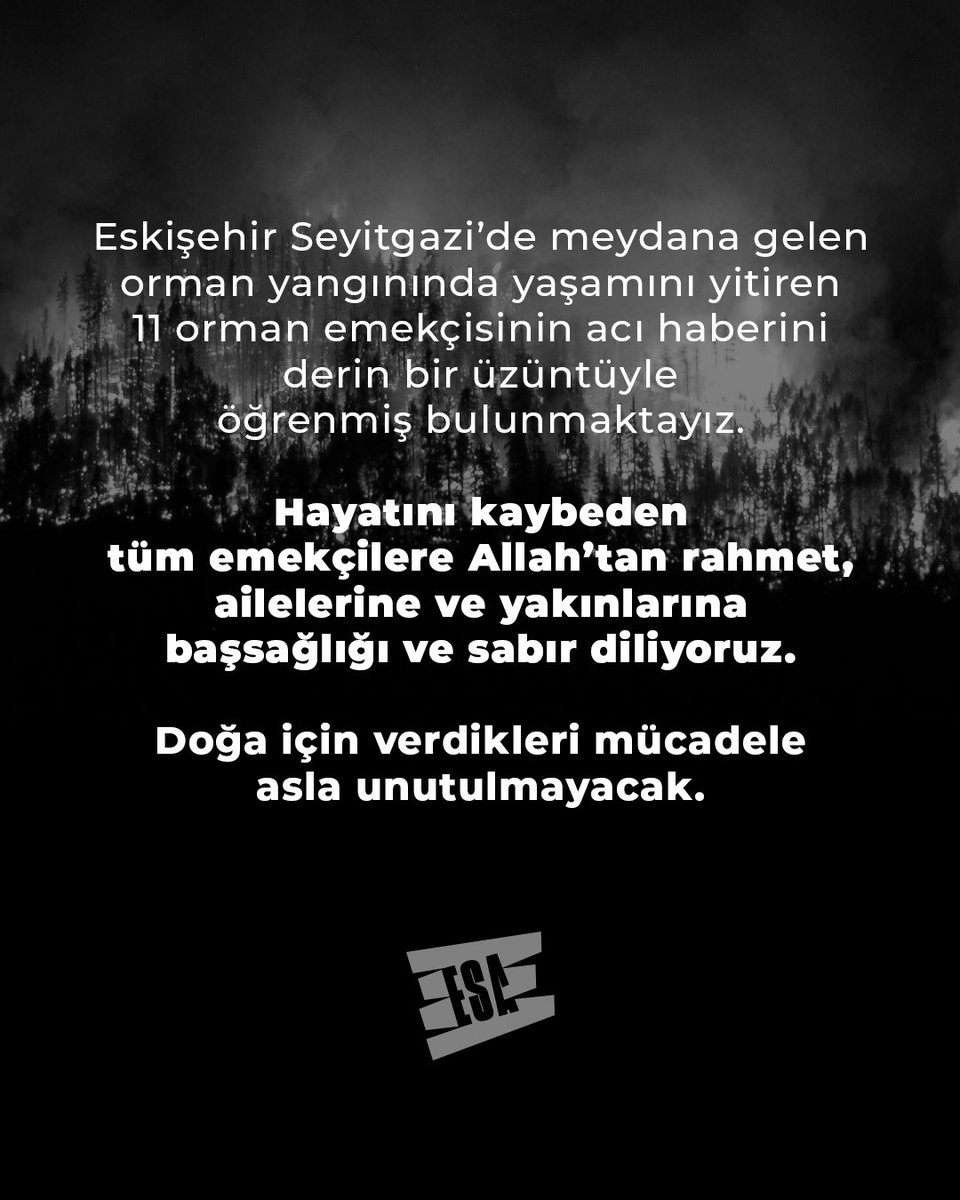 ESAesports's tweet image. Başımız Sağolsun. 🖤🌲