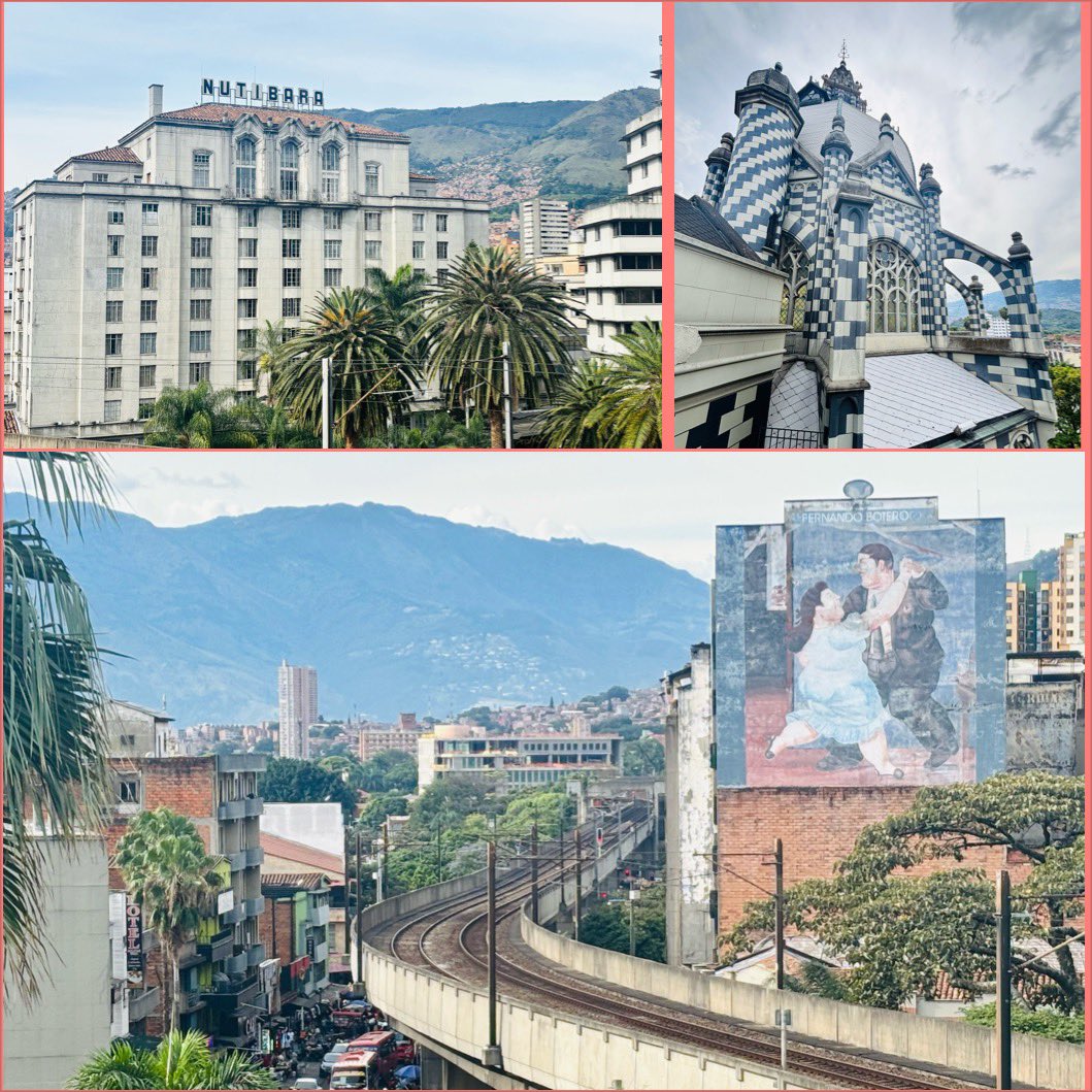 MissCDFarran's tweet image. Welcome to crazy #Medellin, with its chaotic atmosphere full of street vendors, lights, colours and colonial architecture trying to tower over the mountains. It was a slow burner got me, but weβve got there in the end ππ€£ππΌββοΈπ¨π΄