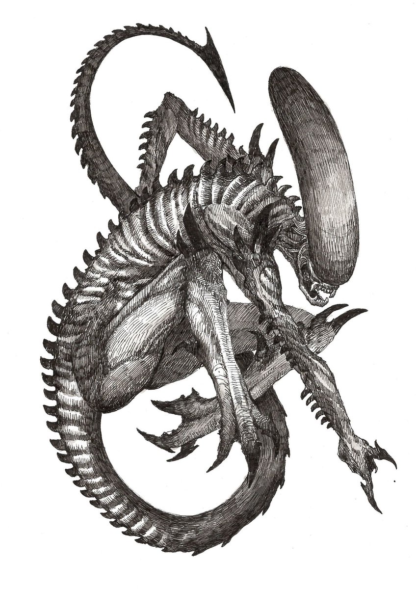 Vickycdias's tweet photo. Alien  -  One of my favorite arts 
made in 2024 https://t.co/HM7XCznhuU