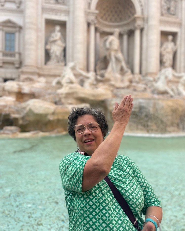 Ms. Vilicic is in Rome!  She’s reading coins as she tosses them in the Trevi Fountain!  Tossing coins in the fountain is believed to bring you good luck and ensure your return to Rome! Where are you reading this summer? #ParkPRIDE #BelongGrowSucceed #SummerReading