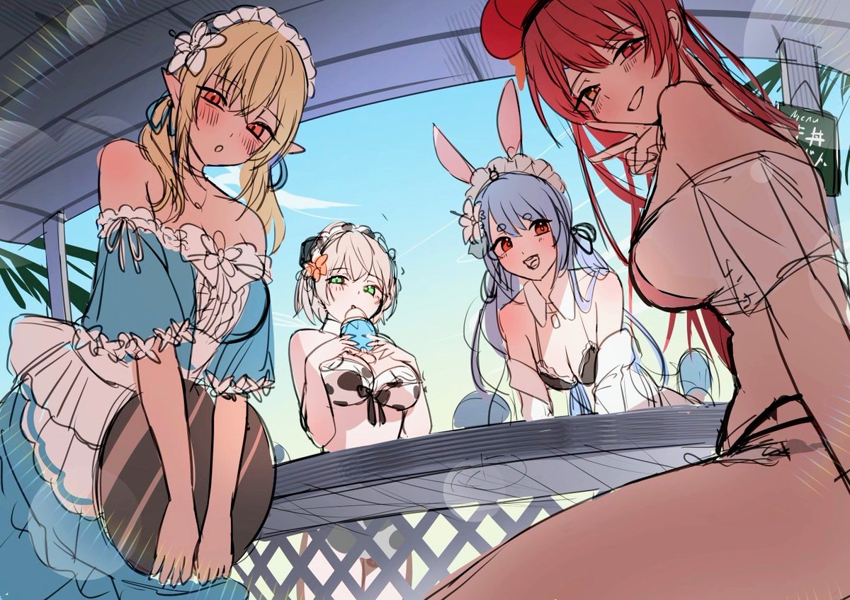 takeno_omoti's tweet image. いつ完成するかは分からないラフ