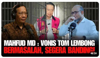 aniesbaswedan's tweet photo. Menyimak berbagai podcast yg membahas kasus Tom Lembong beberapa hari terakhir ini. Terima kasih buat teman2 yg sudah mengulas, memberi perspektif, dan memancing diskusi ttg vonis kasus Tom dan dampaknya bagi kita semua ke depan. Saya akan twit beberapa di antaranya. 🧵 https://t.co/bgt3nvwuAq