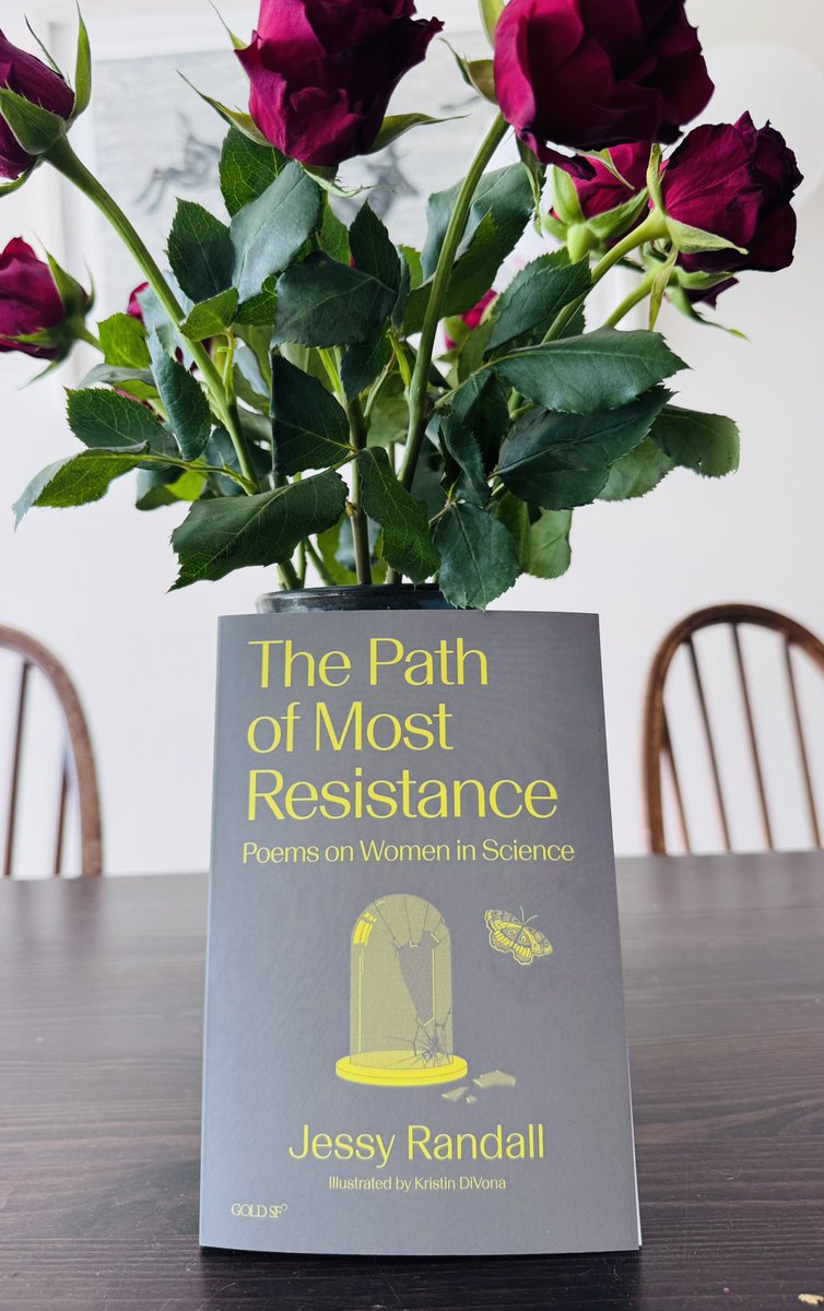 The Path of Most Resistance 
Poems on Women in Science
By #JessyRandall
Illustrated by #KristinDiVona

#poetry #SciencePoems #womeninscience #womeninSTEM

mitpress.mit.edu/9781915983275/…