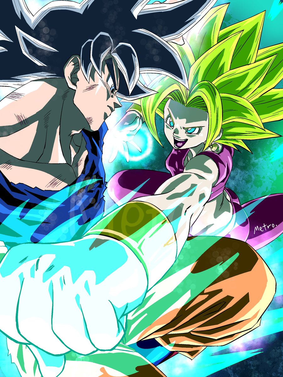 metropolizet's tweet image. 身勝手の極意&quot;兆&quot;vsケフラ
#ドラゴンボール #dragonball #イラスト