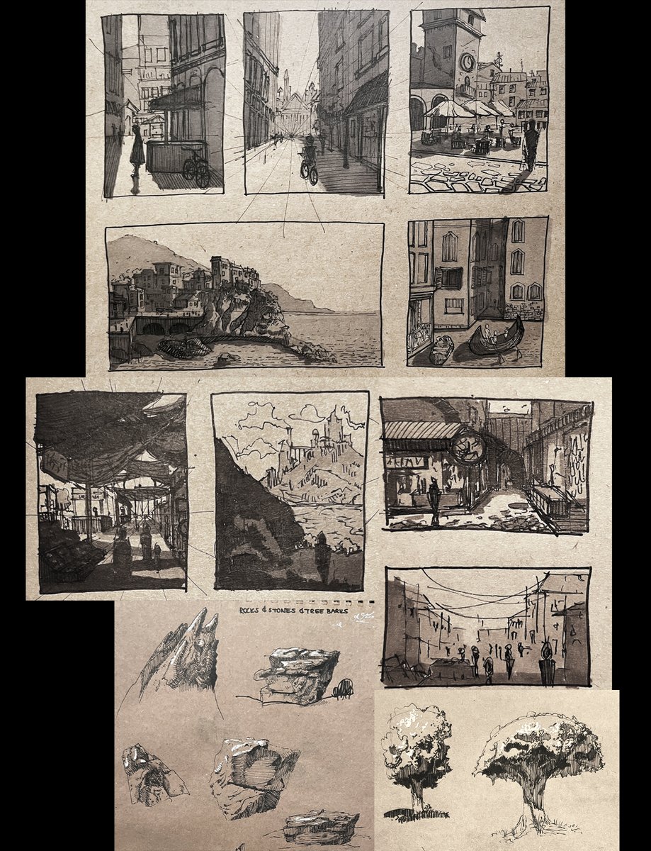 jarvinart's tweet image. Some recent sketches and studies
