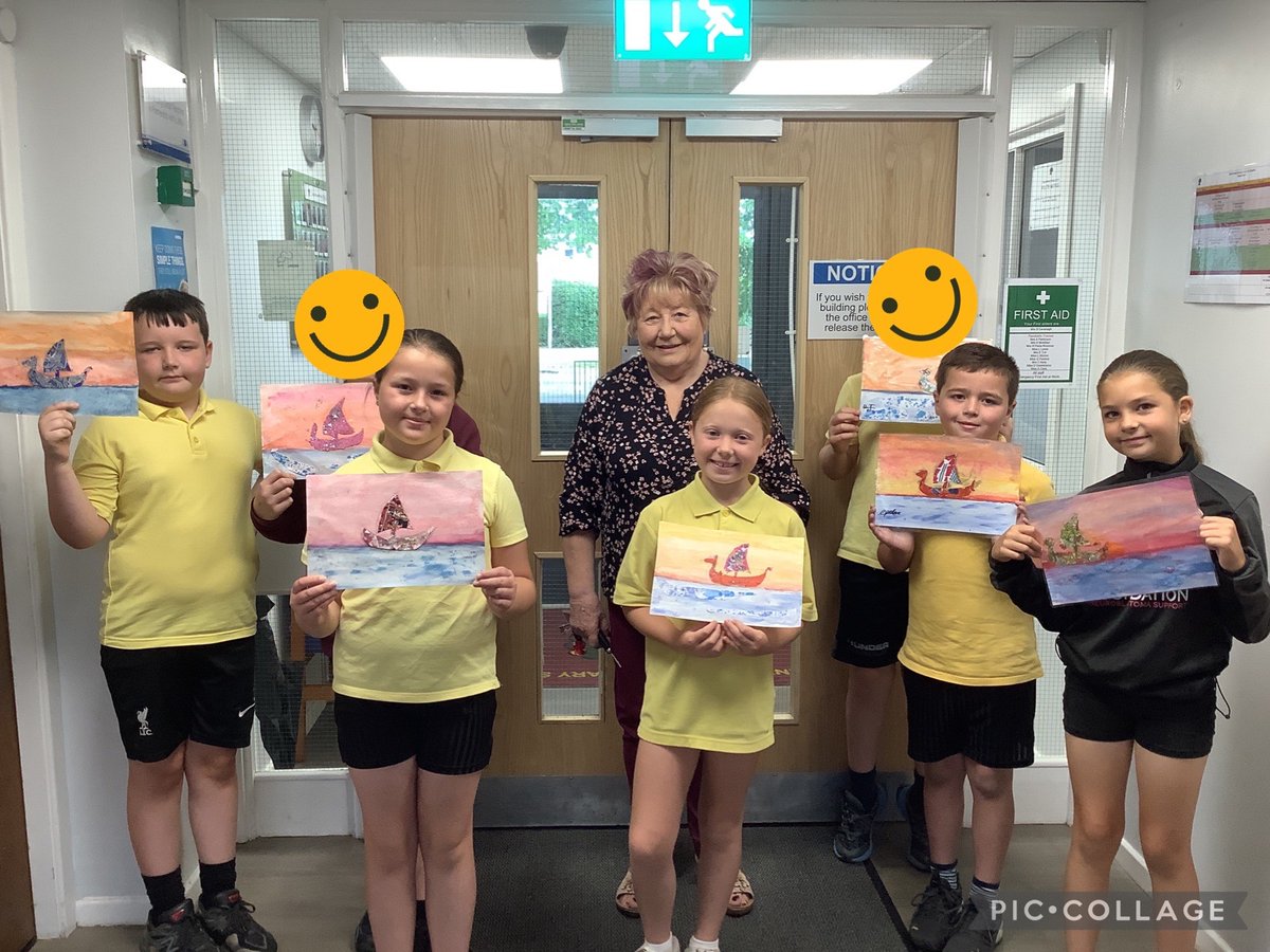 Year 4 have created incredible Viking art to proudly go on display in the town hall! 🛡️⚔️ Amazing work from our young artists! #expression #srpsart <a href="/OakTreesMAT/">Oak Trees MAT</a>