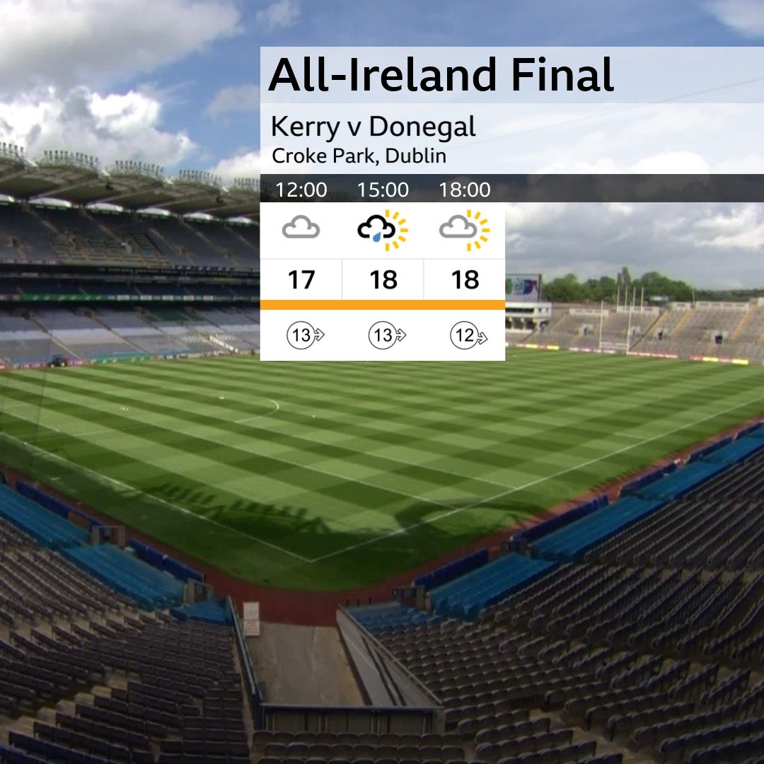 barrabest's tweet image. Sunshine & skill await as @Kerry_Official take on @officialdonegal at @CrokePark on Sunday!
The forecast? A chance of showers...and a downpour of points & goals!
Who’s bringing Sam home? 💚💛 or 💛💚
#AllIrelandFinal #CiarraíAbú #DonegalAbú
Live on BBC Two 📺 @BBCSPORTNI