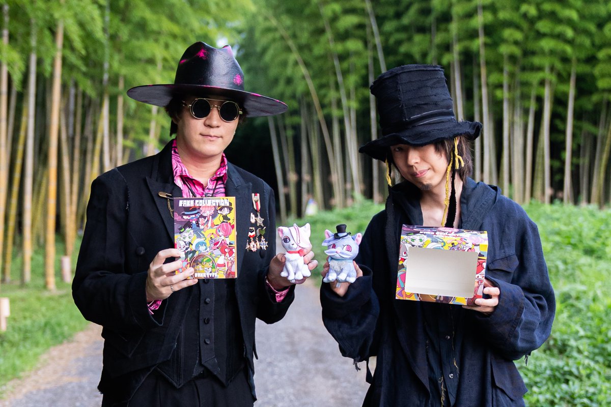 faketype's tweet image. MV集『#FAKECOLLECTION』7/30発売📀
完全生産限定盤は
ハムにゃん,サケにゃんのぬいぐるみ付き🐈
🎩ご予約はこちら🍷
faketype.lnk.to/fake_collection
初回プレス分に封入されているシリアルナンバーを使って応募いただいた方の中から 100 名様を #FAKETYPE のサイン会にご招待🙌奮ってご参加ください🔥