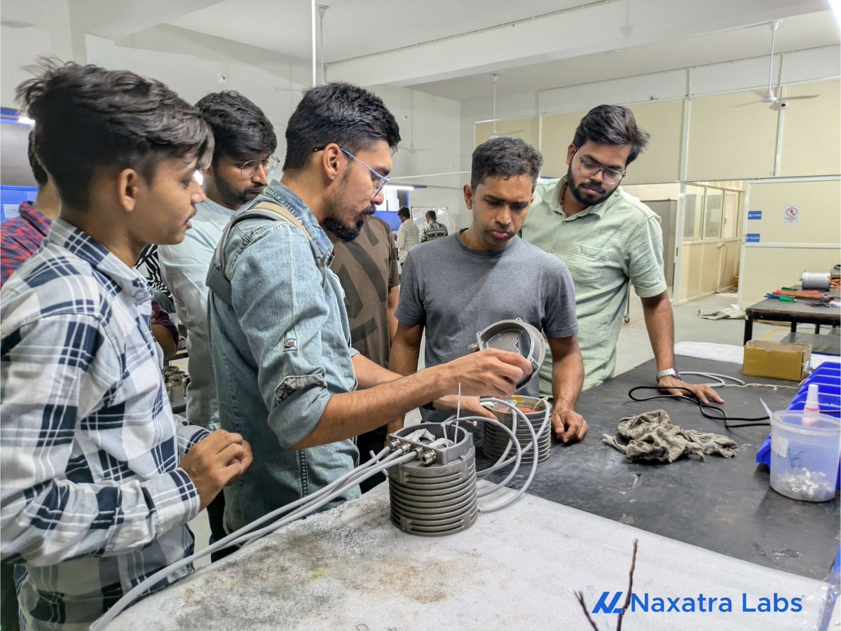 PritnRandom's tweet image. Ather team was at our factory today. Pleasure to host Ather's R&D head Narayan & sourcing lead Karthik. As an invaluable mentor and our investor, Narayan has been instrumental in guiding our journey with his expertise and support.