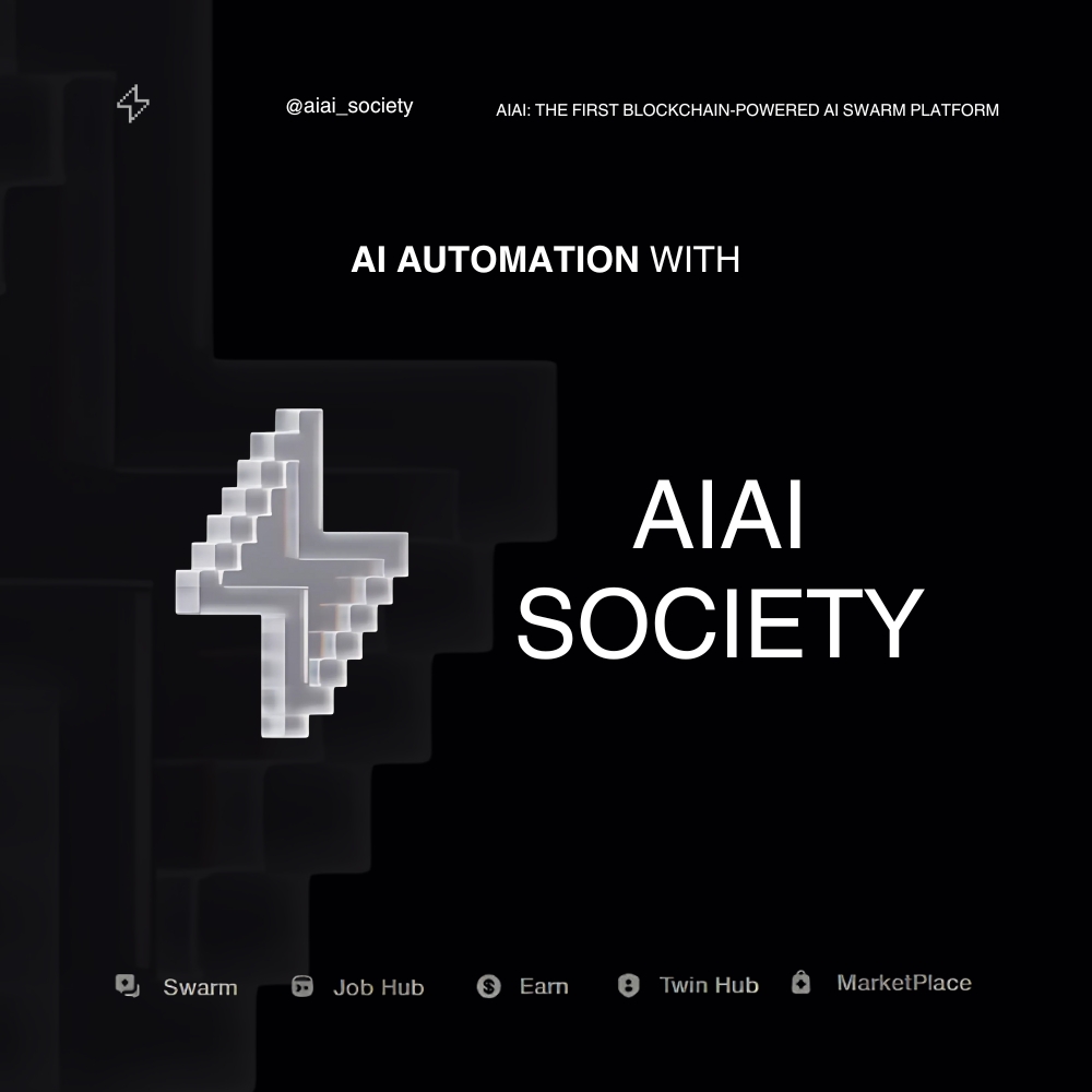 ⚙️ Automate your workflow with AIAI Society
From Swarm intelligence to Task handling — it's all here.
One platform. Infinite agents. Fully yours.

🌐 Dive in: aiai.now