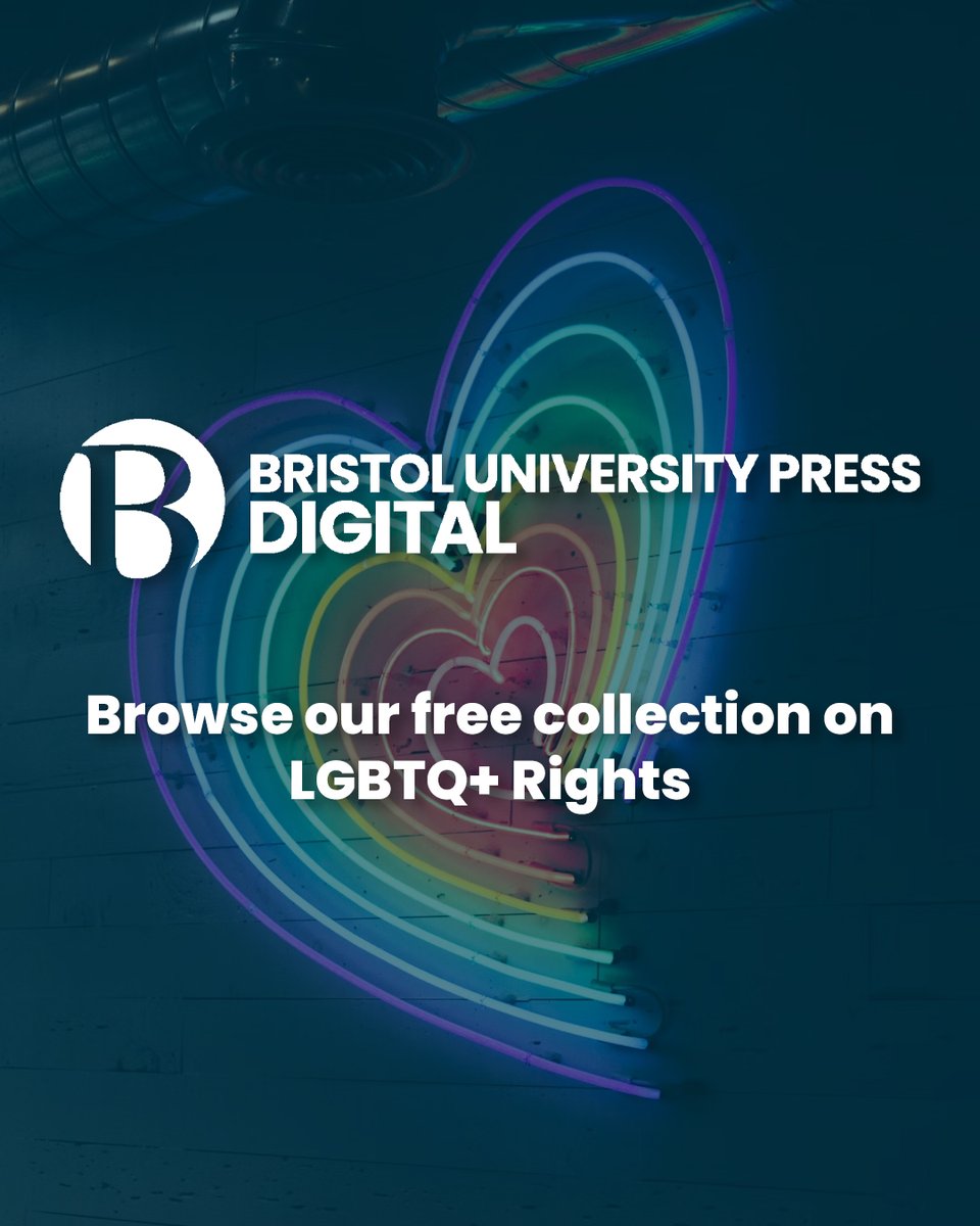 BrisUniPress's tweet image. LGBTQ+ Rights Collection. 🌈💖
As a taster of our publishing in LGBTQ+ Rights, we put together a collection of free articles, chapters and open access titles.
#LGBTQIA+ #QueerResearch #LGBTQRights #GenderStudies #Pride2025
ow.ly/iGpr50Wcbzv