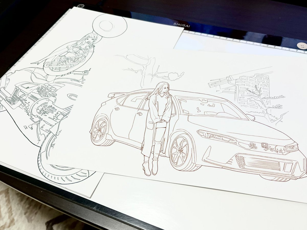 tdra08n_b's tweet image. もう少しでペン画完成です！
オールスターゲームで佐藤輝明のホームラン見ました。めっちゃかっこよかった！