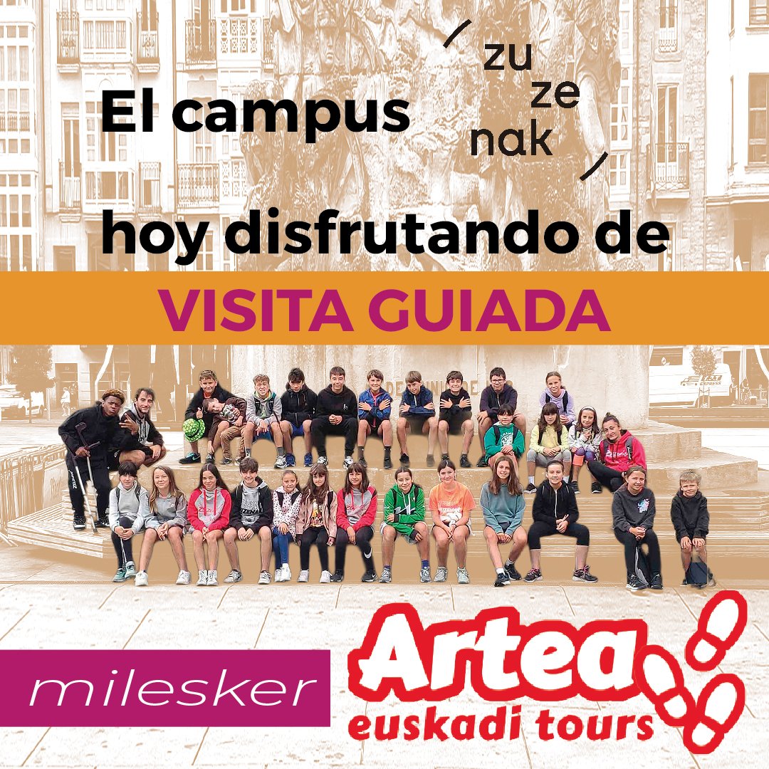 🫂 Mila esker <a href="/ARTEA_Euskadi/">Guías ARTEA / euskadi tours</a>❗

#SomosZuzenak #ZuzenakGara 🟣🟠