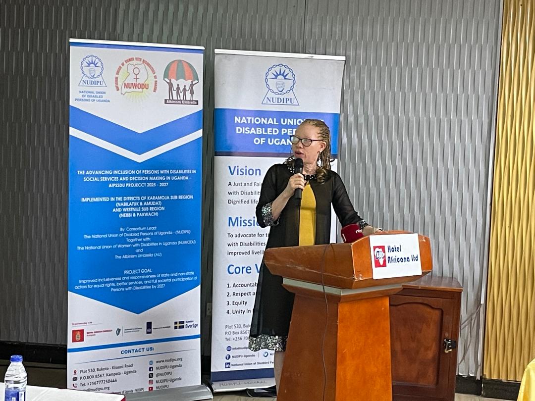 albinismumbrell's tweet image. During the launch, @Olivenamutebi spotlighted the urgent need to promote the rights, dignity, and full inclusion of persons with albinism in all spheres of life.
She called for massive public awareness, stronger intersectional advocacy, and deliberate efforts to ensure no one is…