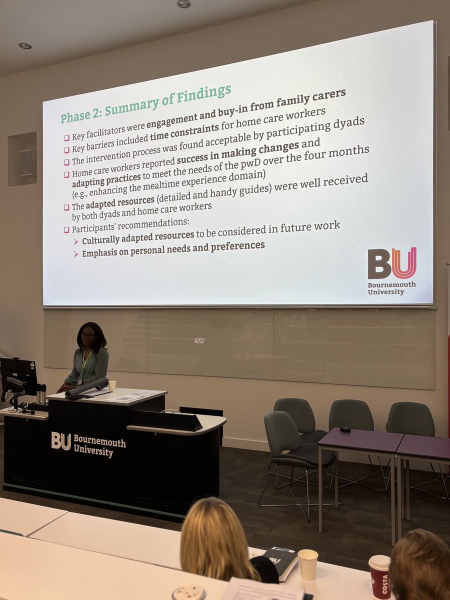 BDA_ONPG's tweet image. The @bournemouthuni demonstrate the importance of participant engagement to make sure we produce resources that people can actually use #TOMATOproject2025 #dementia @BDA_Dietitians @BDA_olderpeople