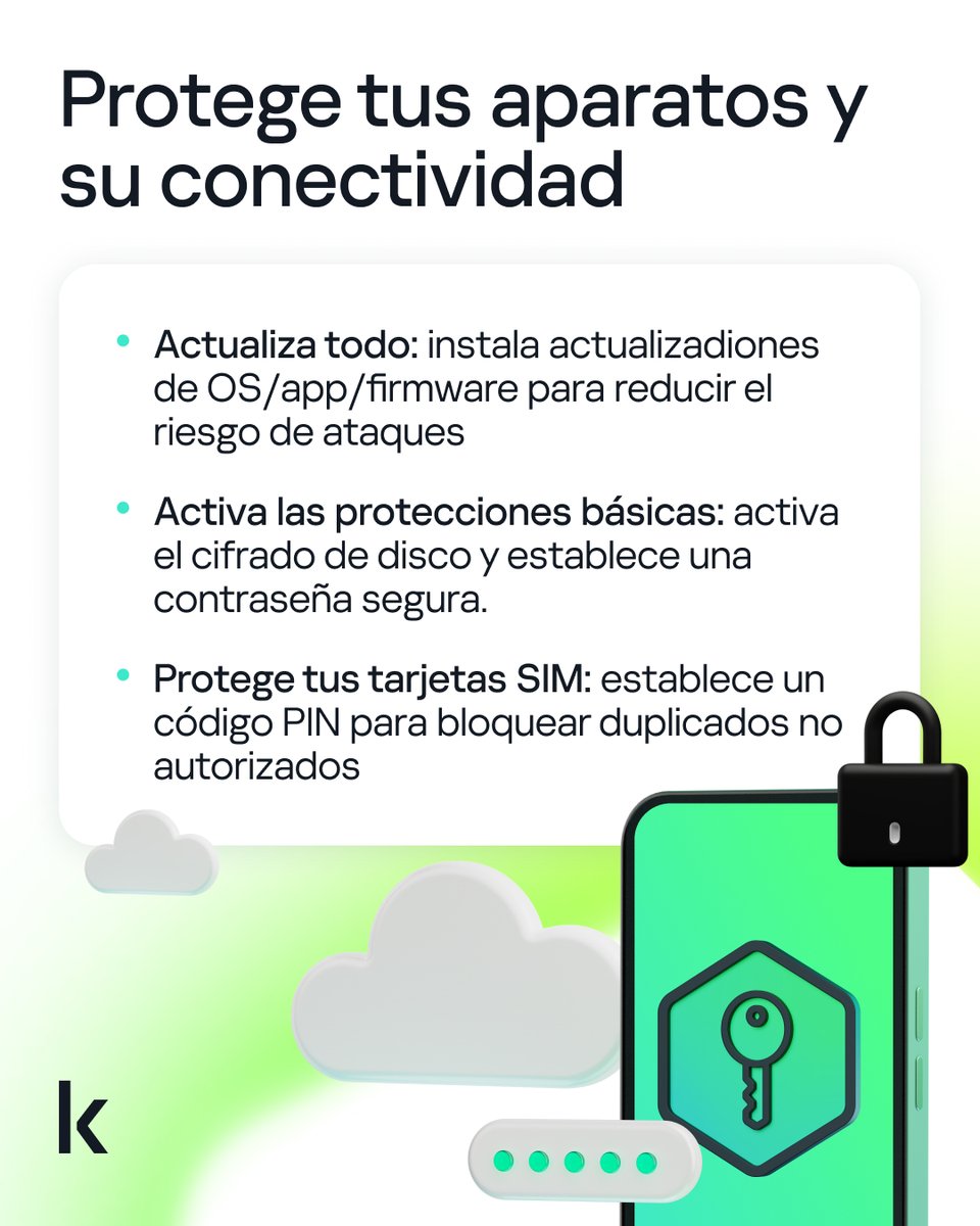 KasperskyES's tweet image. Si quieres tomarte un descanso de tus dispositivos y hacer un detox digital, empieza antes con una limpieza digital a fondo y refuerza tu seguridad digital. 🧹📱💻🏠
Tenemos una checklist completa en el blog para poder desconectar durante las vacaciones de forma segura. ✅🧠…